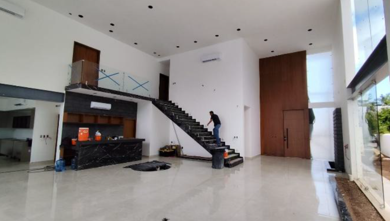 Remodelación de interiores con acabados de lujo